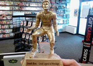 GameStop Brawl Trophy