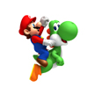 New Super Mario Bros. Mario Yoshi Jump