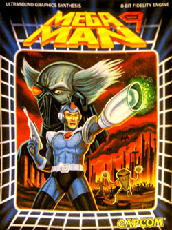 Mega Man 9 box art