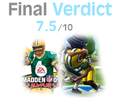 Madden 09 All Play Review Score