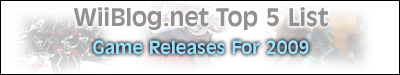Top 5 Game Releases For 2009