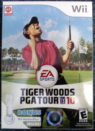 Tiger Woods PGA Tour 10 Wii boxart