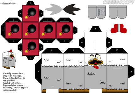 DIY: Boom Blox Chicken