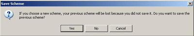 scheme lost dialog