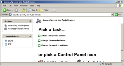 sounds pick a task