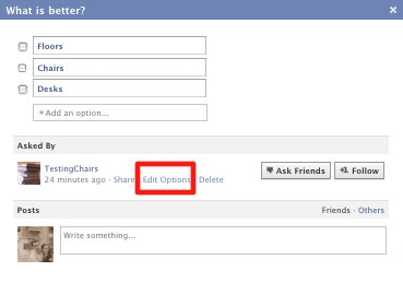 Facebook Questions step 3