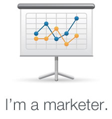 I'm a marketer